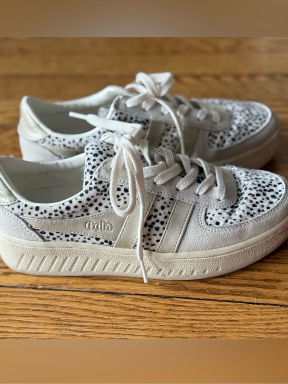 Gola Animal Print Sneakers - Size 6
